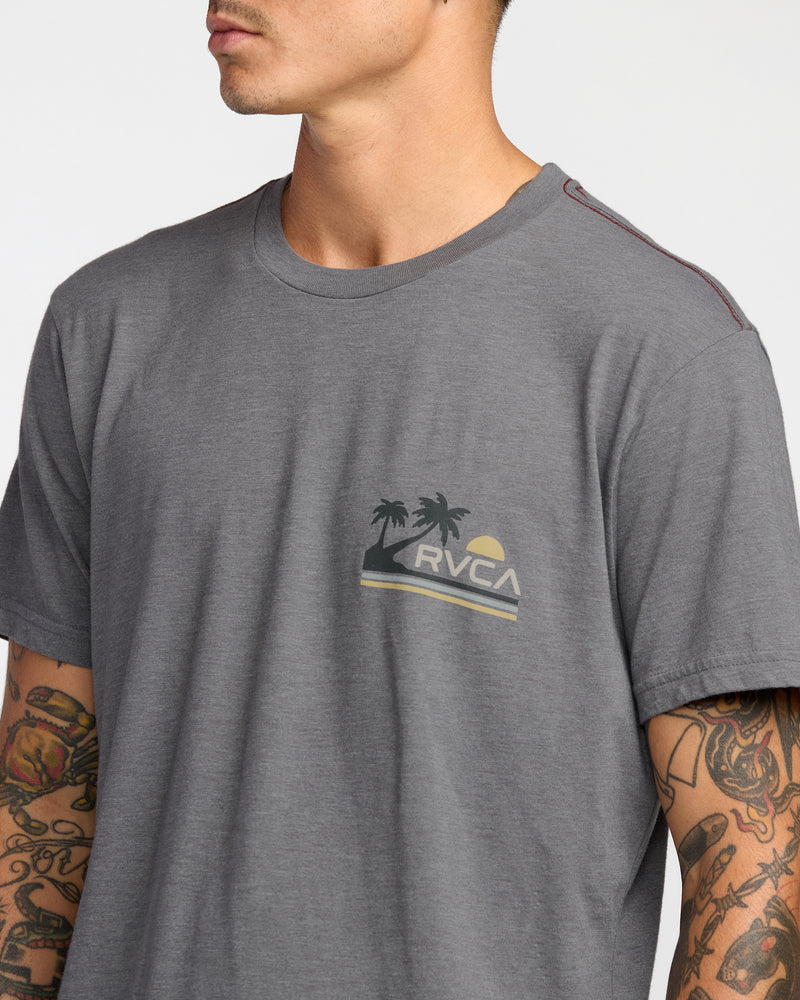 Palm Trail Short Sleeve Tee - RVCA