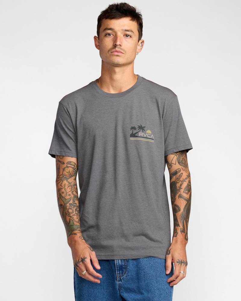 Palm Trail Short Sleeve Tee - RVCA