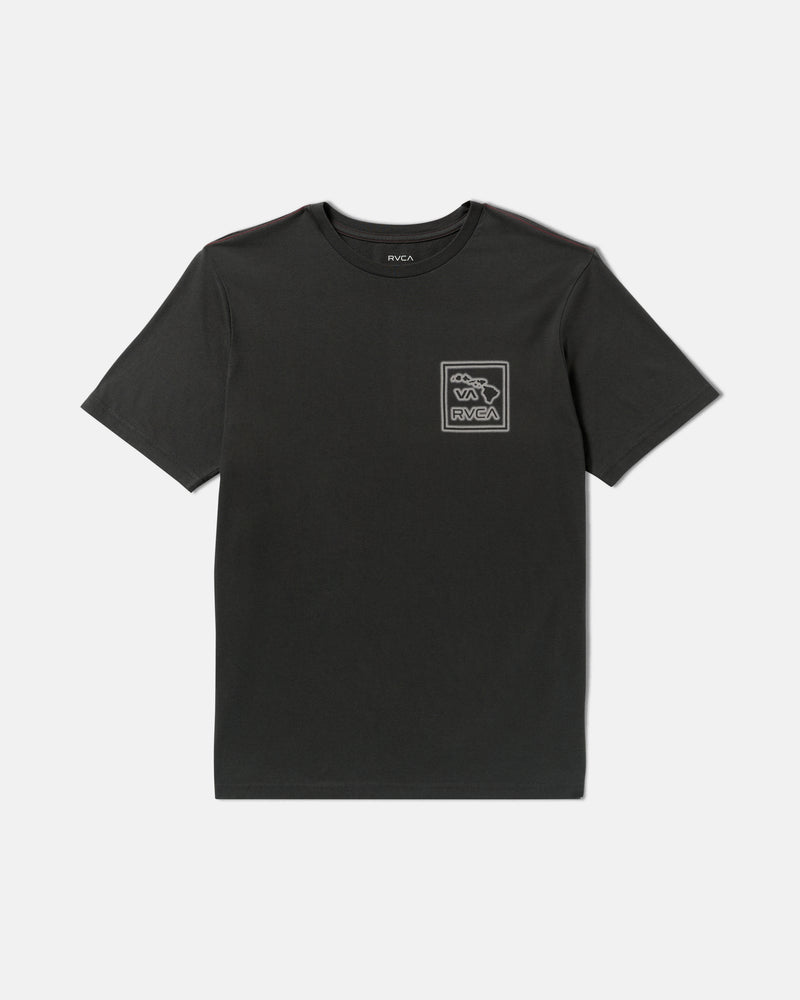 Hawaii Blur Short Sleeve Tee - RVCA