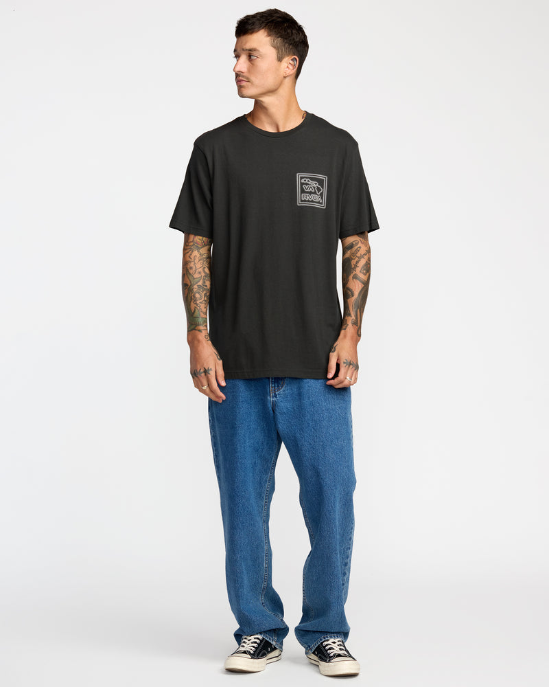 Hawaii Blur Short Sleeve Tee - RVCA