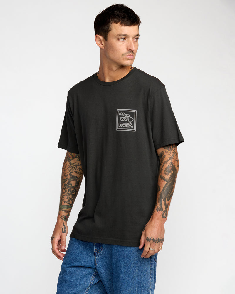 Hawaii Blur Short Sleeve Tee - RVCA