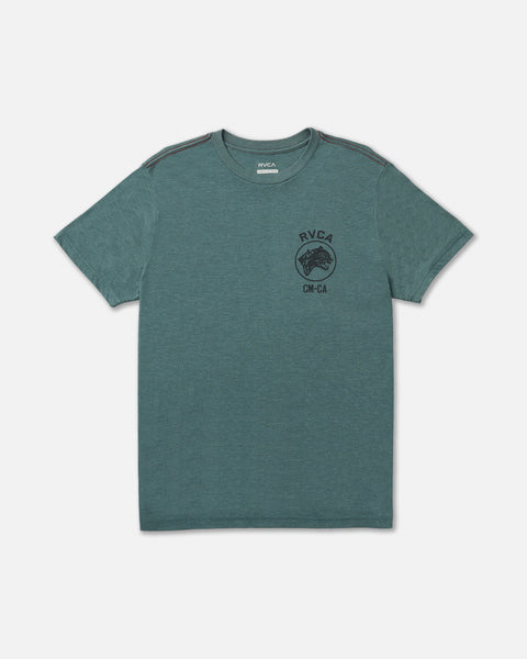 Sky Cat Short Sleeve Tee- RVCA