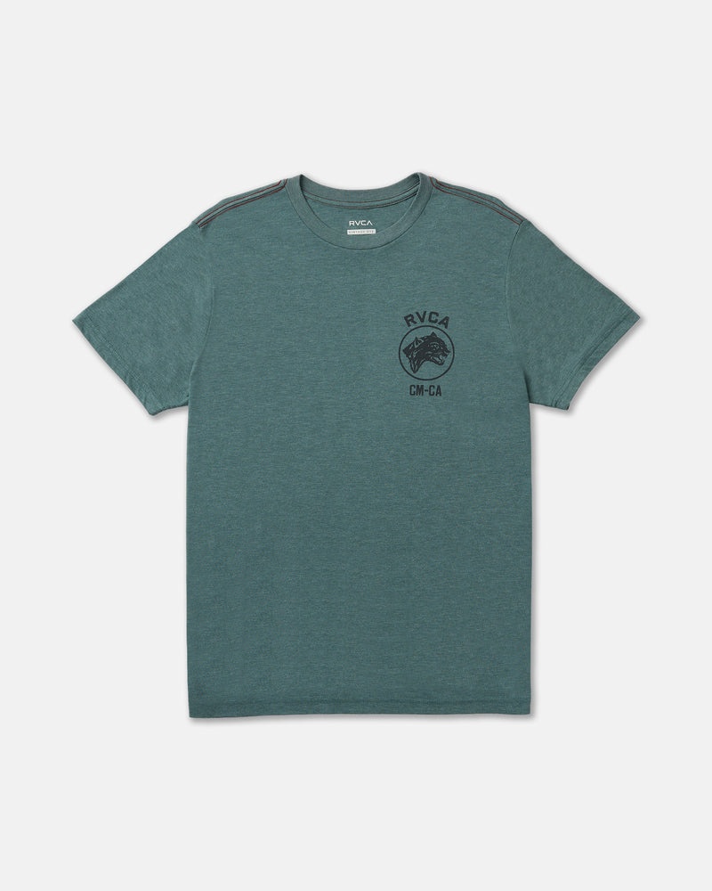 Sky Cat Short Sleeve Tee- RVCA