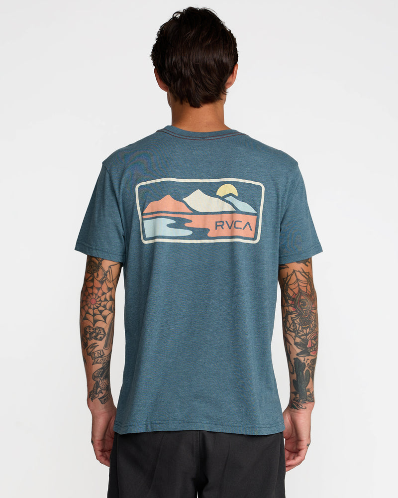 Peak Cove Short Sleeve Tee- RVCA