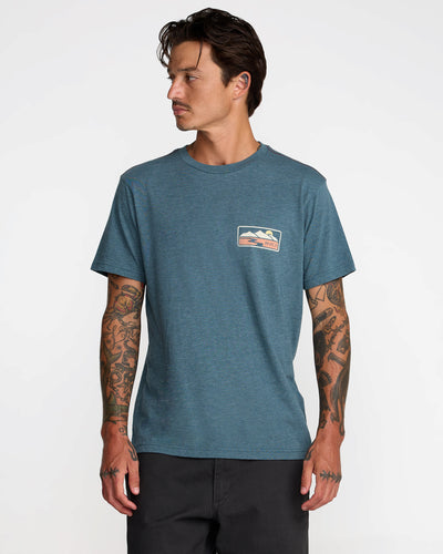 Peak Cove Short Sleeve Tee- RVCA