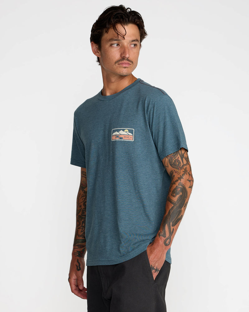 Peak Cove Short Sleeve Tee- RVCA