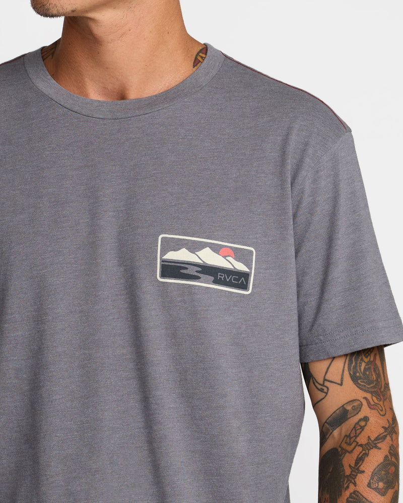 Peak Cove Short Sleeve Tee- RVCA