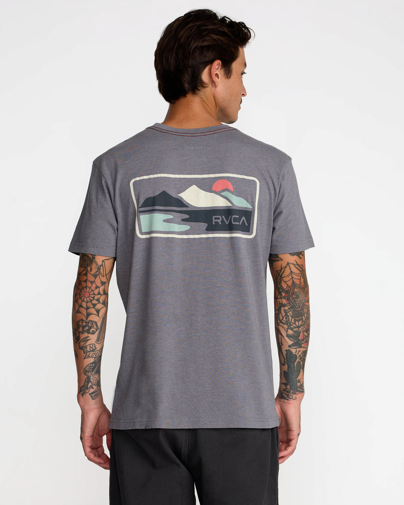 Peak Cove Short Sleeve Tee- RVCA