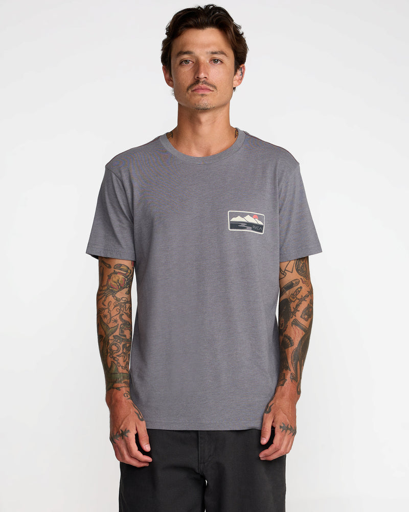 Peak Cove Short Sleeve Tee- RVCA