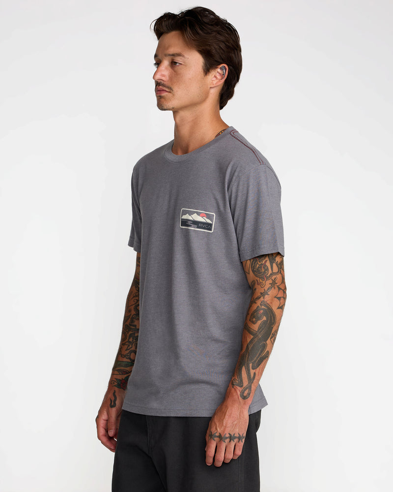 Peak Cove Short Sleeve Tee- RVCA