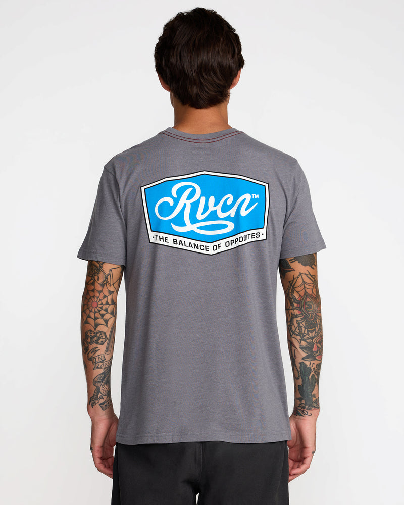 RVCA Major Short Sleeve Tee- RVCA