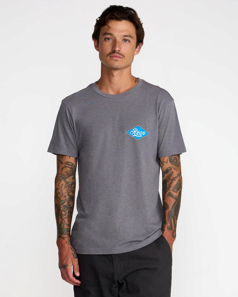 RVCA Major Short Sleeve Tee- RVCA