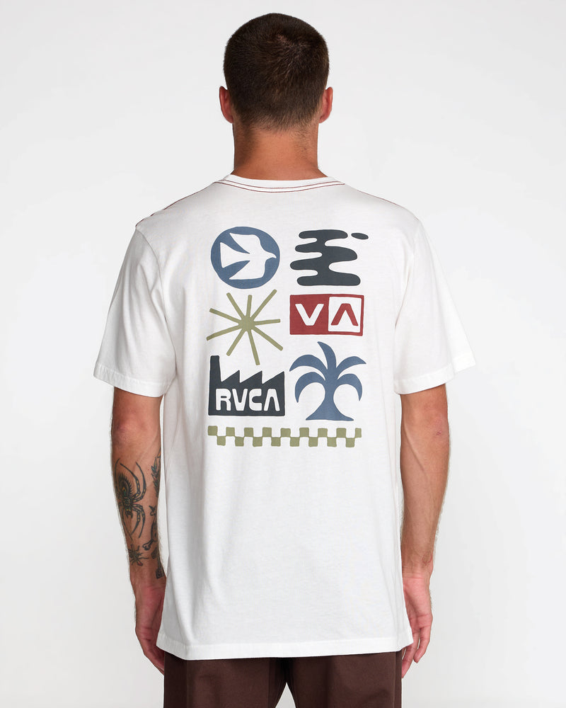 Mirage Short Sleeve Tee- RVCA