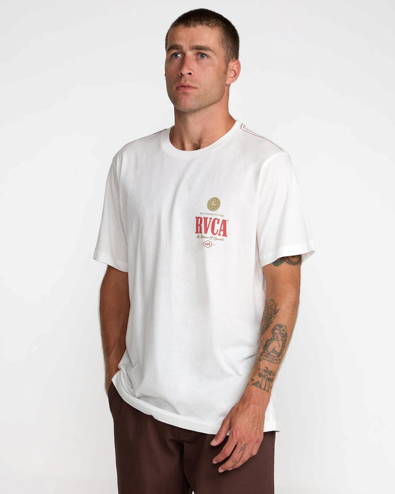 Philsner Short Sleeve Tee- RVCA