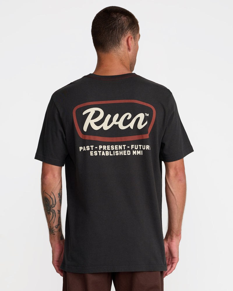 Sign Post Short Sleeve Tee- RVCA