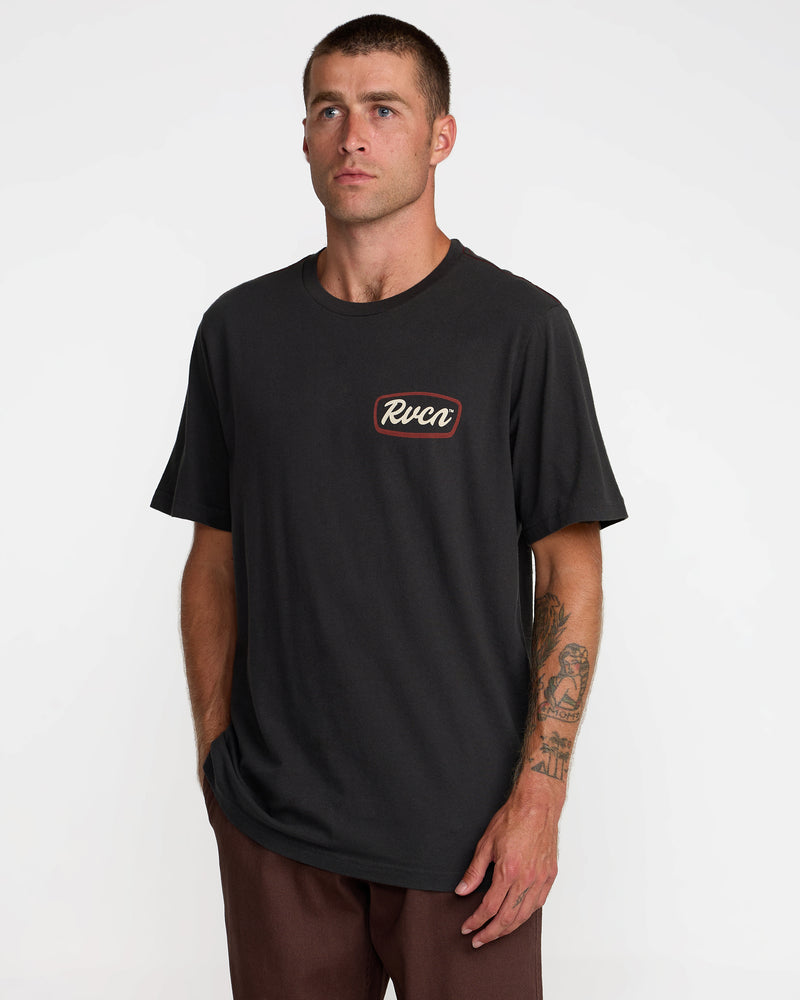 Sign Post Short Sleeve Tee- RVCA