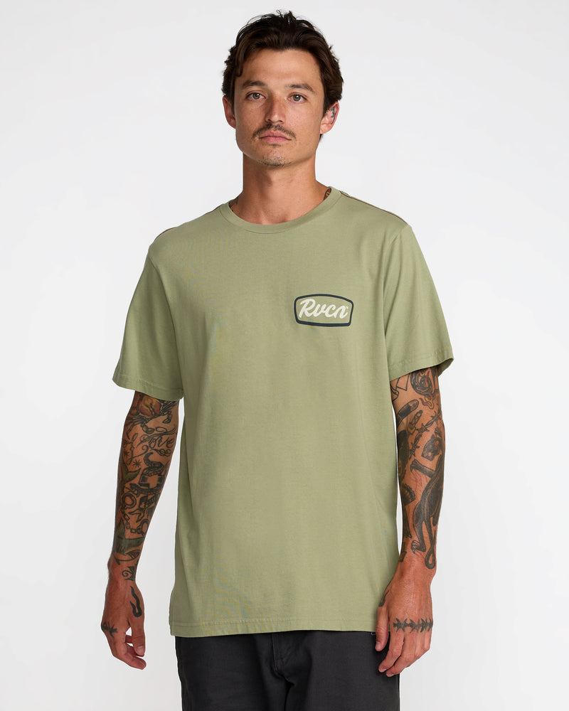 Sign Post Short Sleeve Tee- RVCA