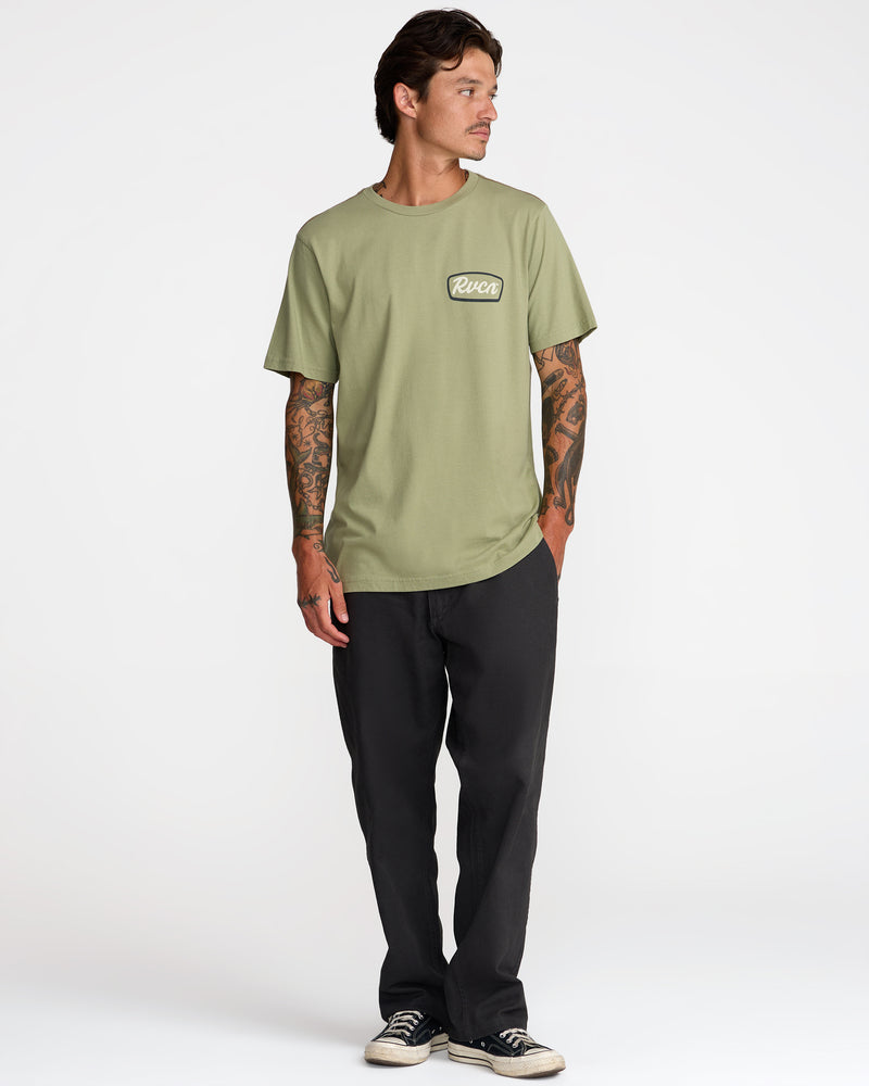 Sign Post Short Sleeve Tee- RVCA