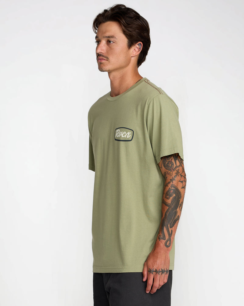 Sign Post Short Sleeve Tee- RVCA