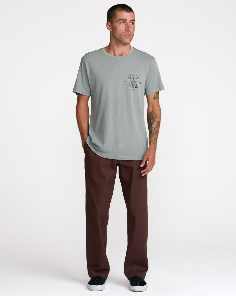 Matus Bison Short Sleeve Tee- RVCA