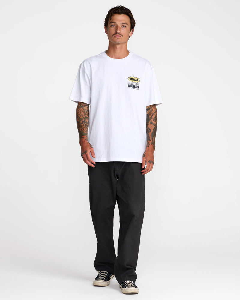 Camera Express Short Sleeve Tee- RVCA
