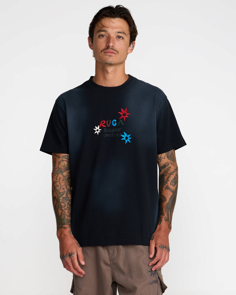 Mel G Balance Short Sleeve Tee- RVCA