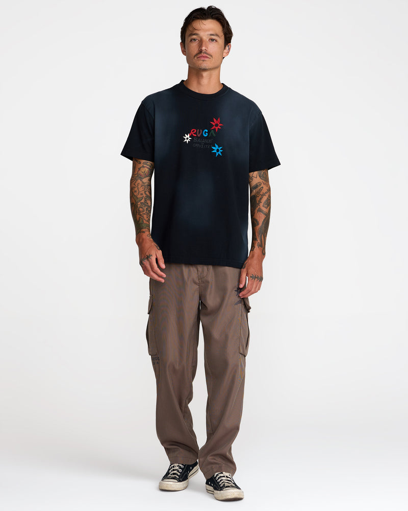 Mel G Balance Short Sleeve Tee- RVCA