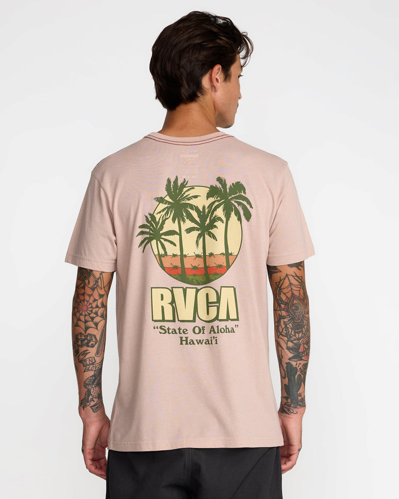 Aloha State Short Sleeve Tee- RVCA