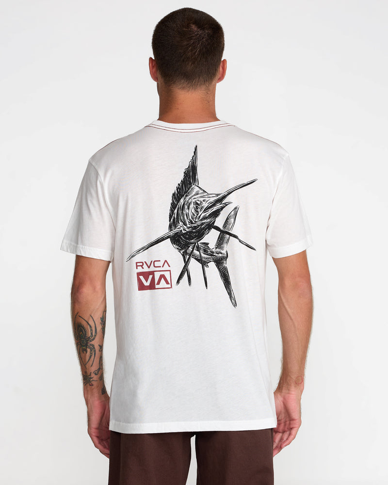 Horton Florida Short Sleeve Tee- RVCA