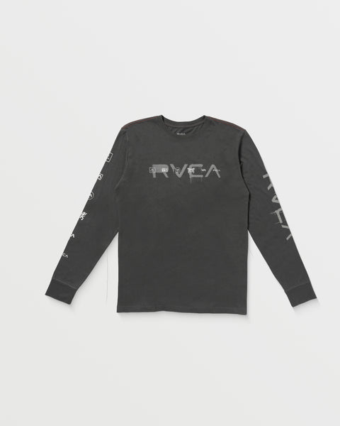All Spray Long Sleeve Tee-RVCA