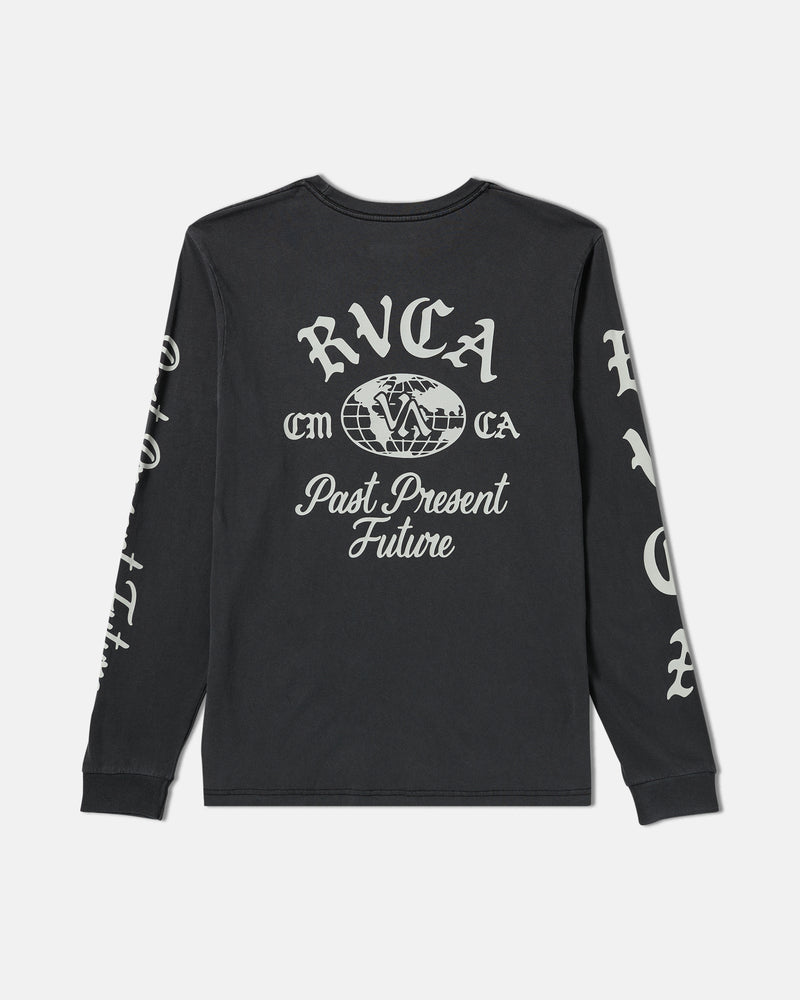 VA Worldwide Long Sleeve Tee - RVCA