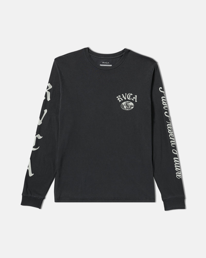 VA Worldwide Long Sleeve Tee - RVCA