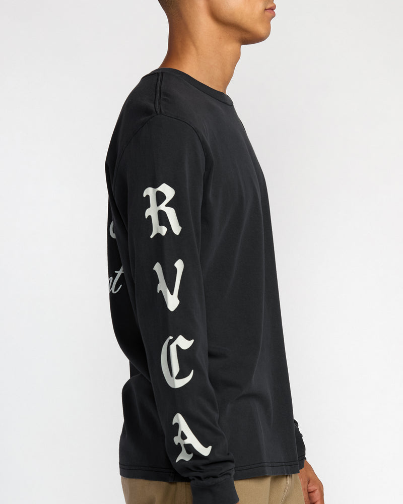 VA Worldwide Long Sleeve Tee - RVCA