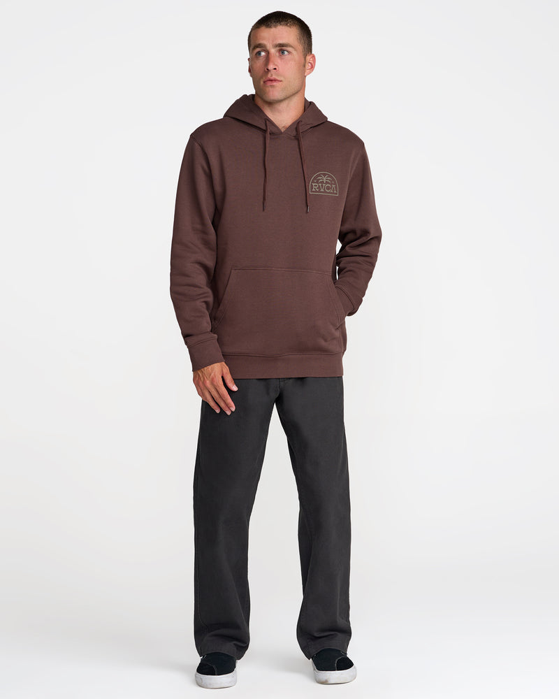 Palm Serif Hoodie- RVCA