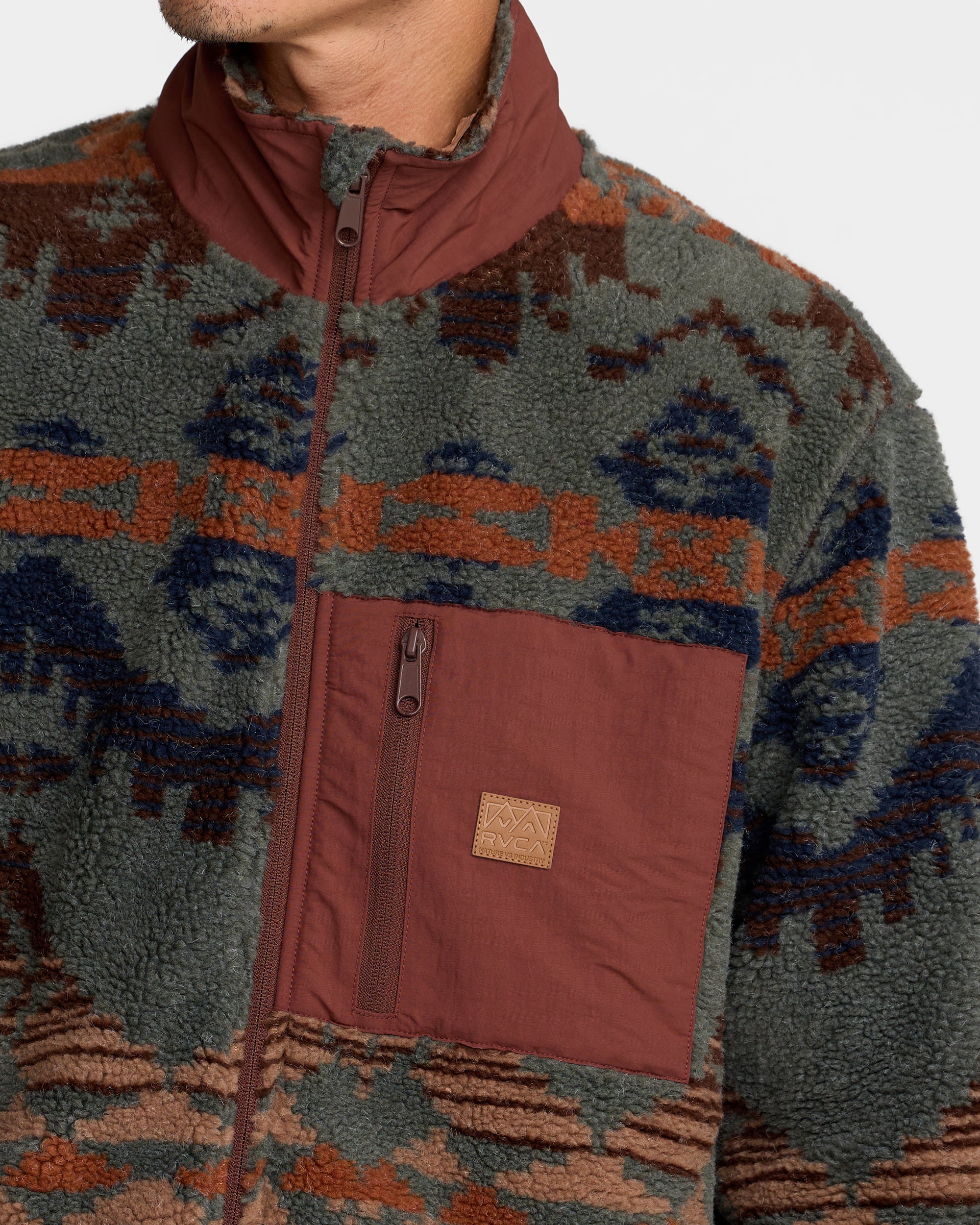 Jacumba Sherpa Zip- RVCA