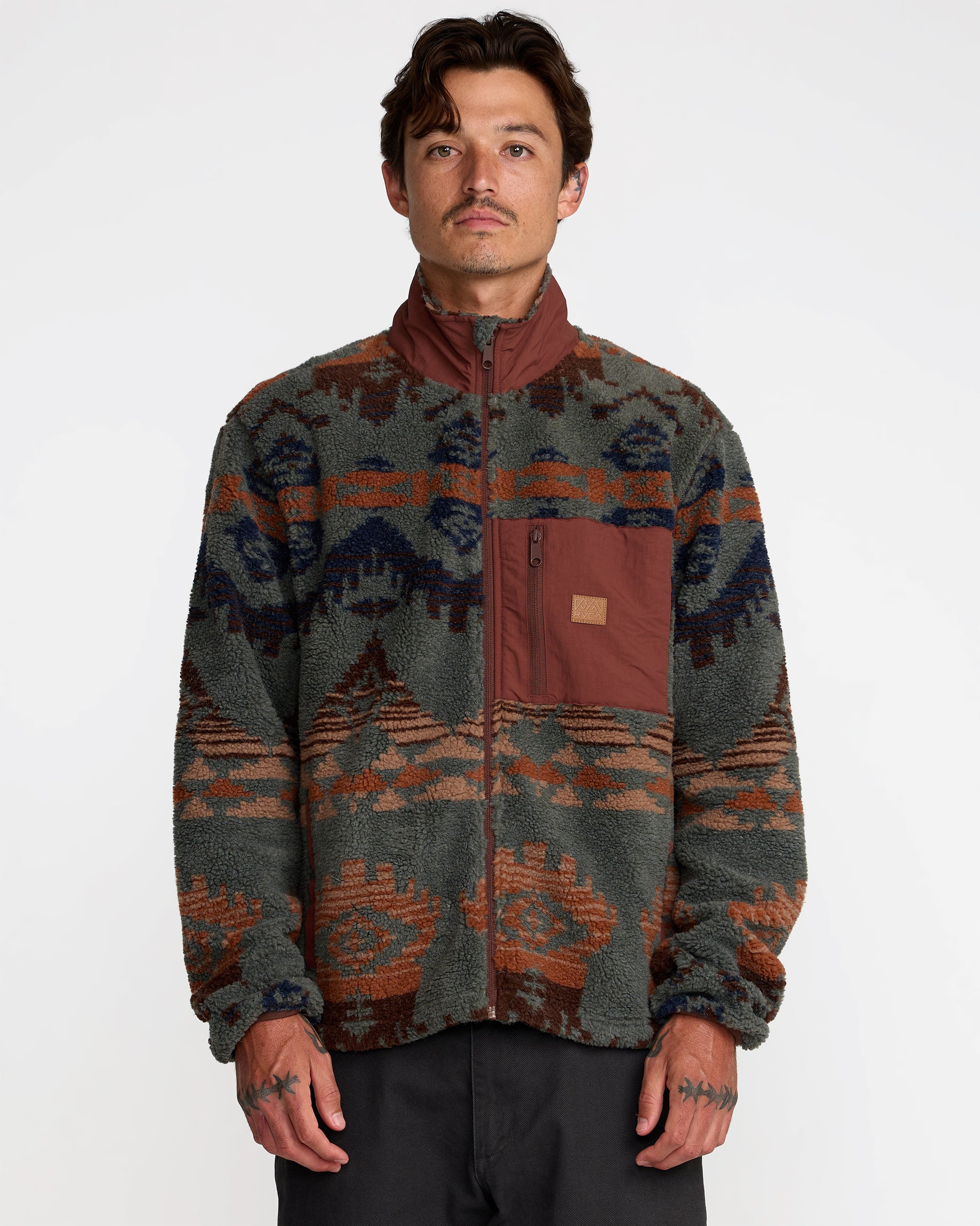 Jacumba Sherpa Zip- RVCA