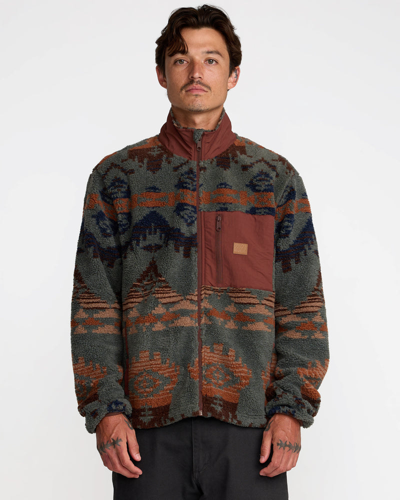 Jacumba Sherpa Zip- RVCA