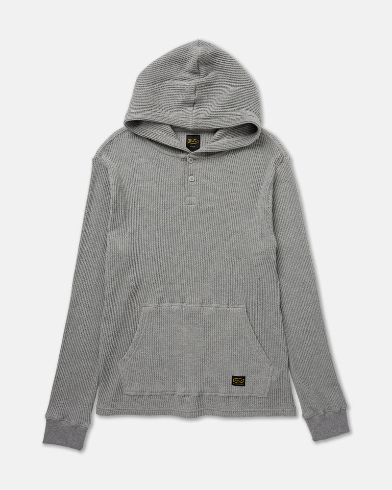 Dayshift Thermal Hooded Henley- RVCA