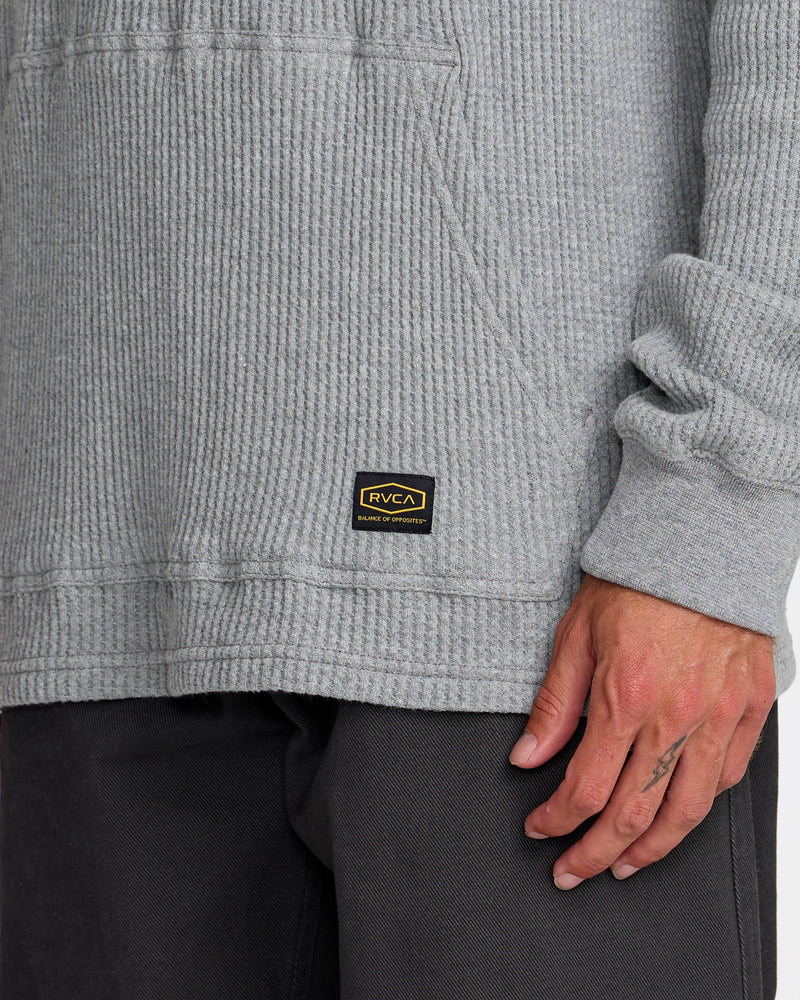 Dayshift Thermal Hooded Henley- RVCA