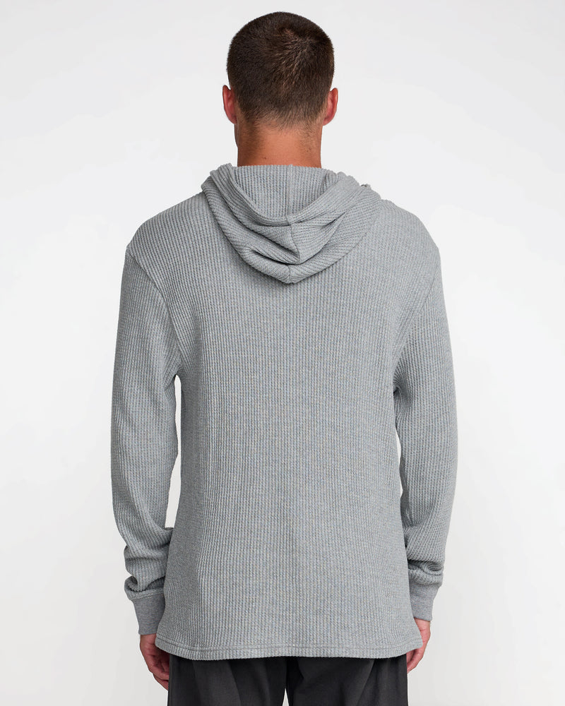 Dayshift Thermal Hooded Henley- RVCA