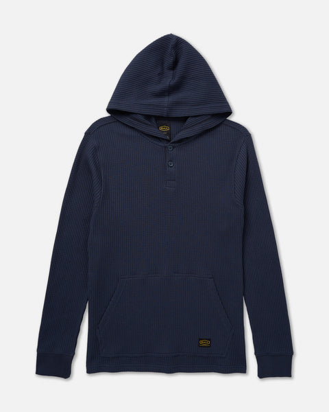 Dayshift Thermal Hooded Henley- RVCA
