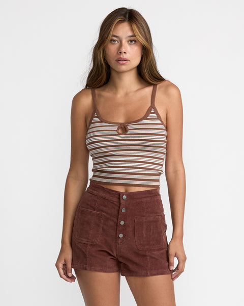 Tight Stripe Sweater Tank - RVCA
