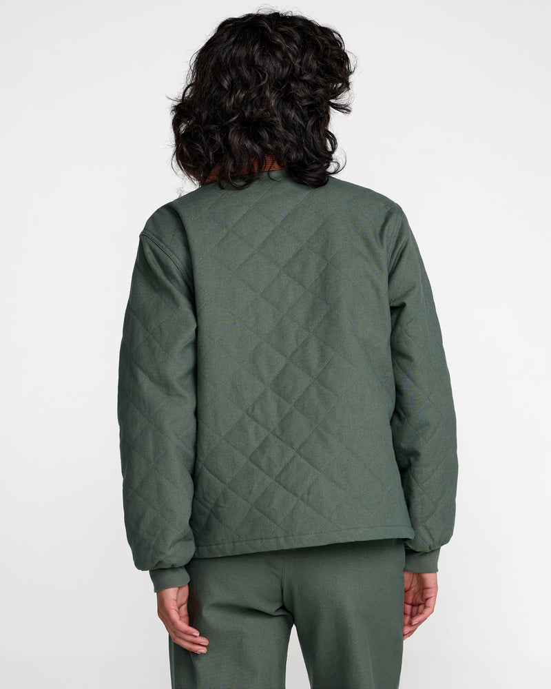 Clover Quilted Jacket- RVCA
