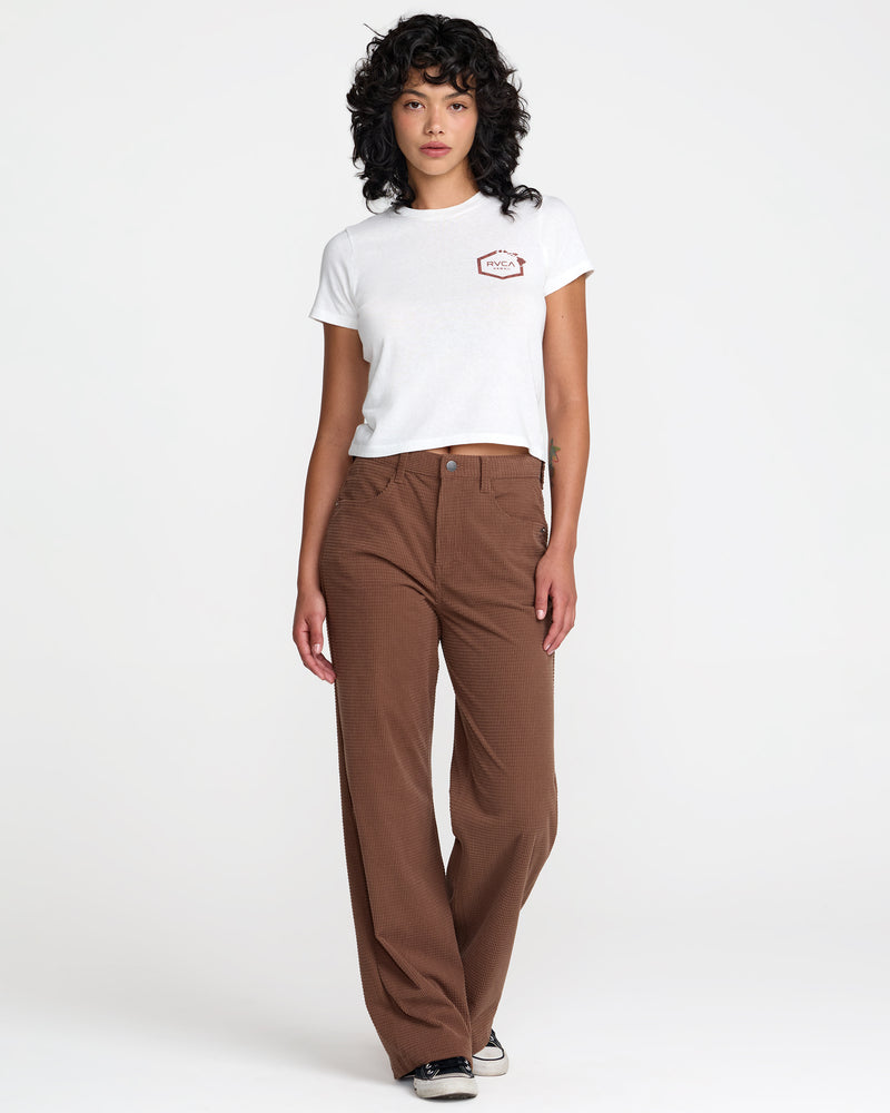 Hawaii Hex 411 Tee- RVCA