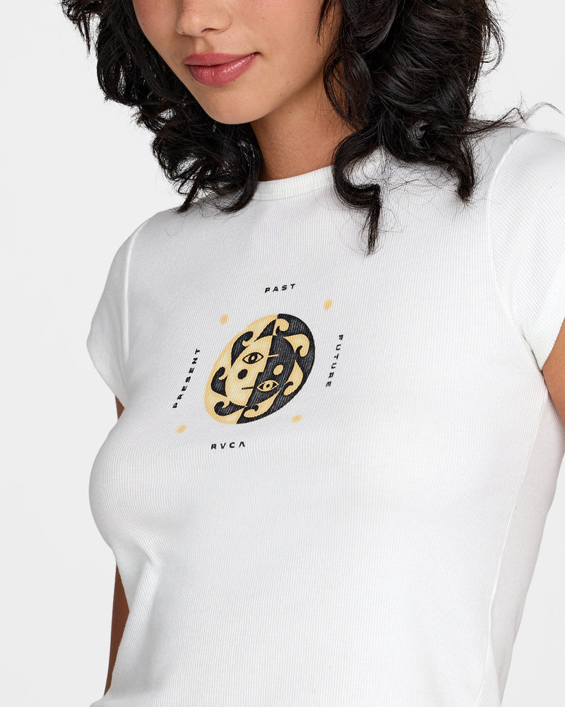 Ribbed Slim Tee- RVCA