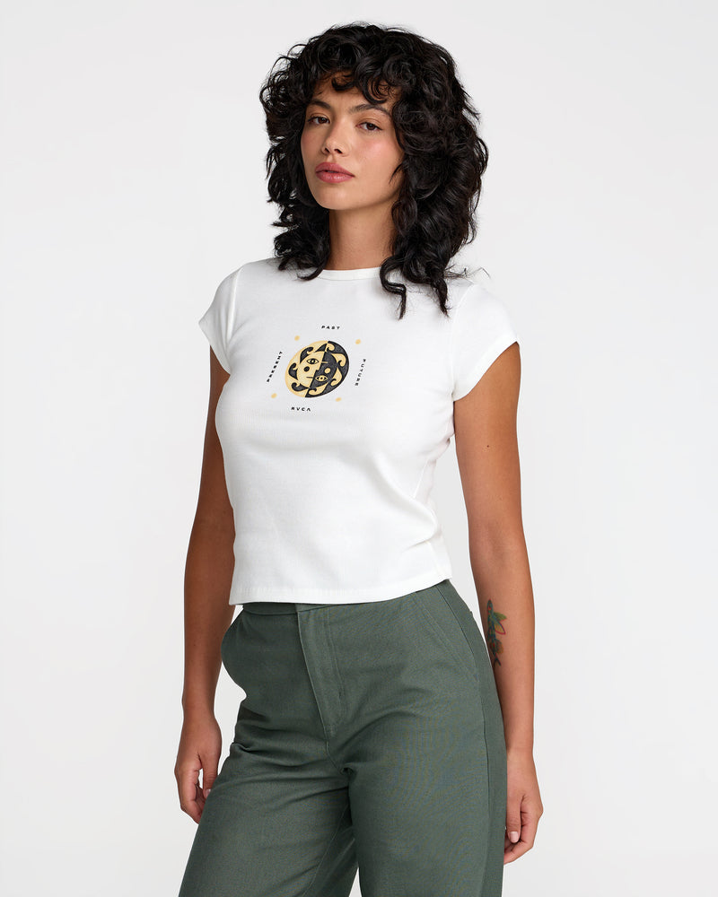 Ribbed Slim Tee- RVCA