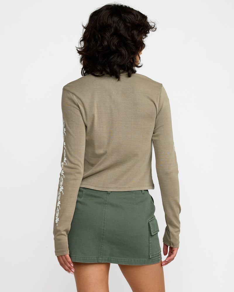 KSL Long Sleeve Fitted Tee - RVCA