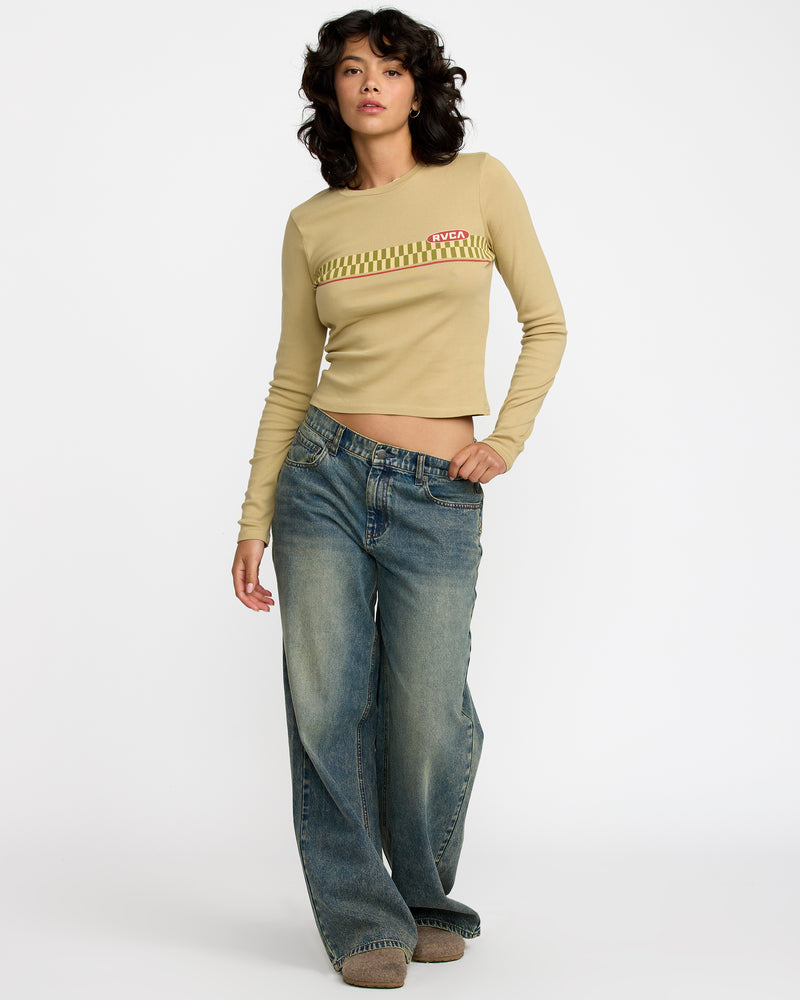 Fortune Long Sleeve Tee - RVCA