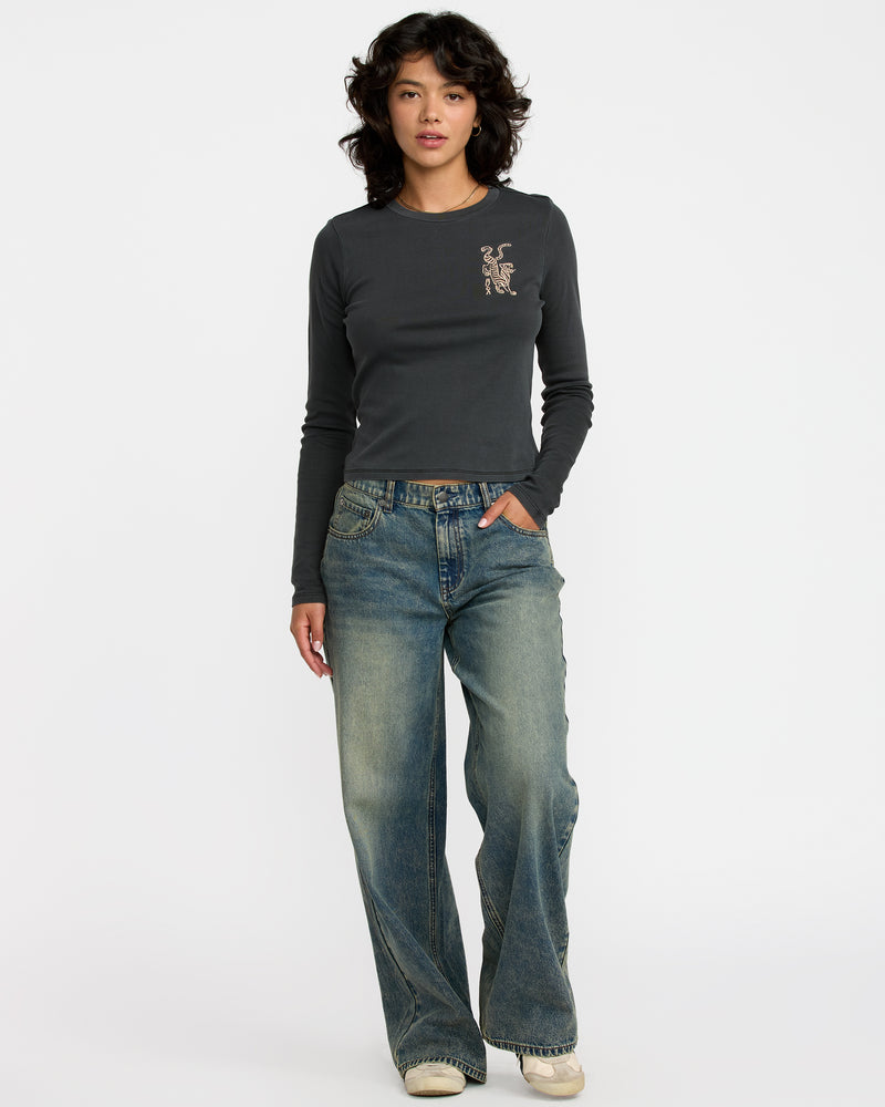 Fortune Long Sleeve Tee - RVCA