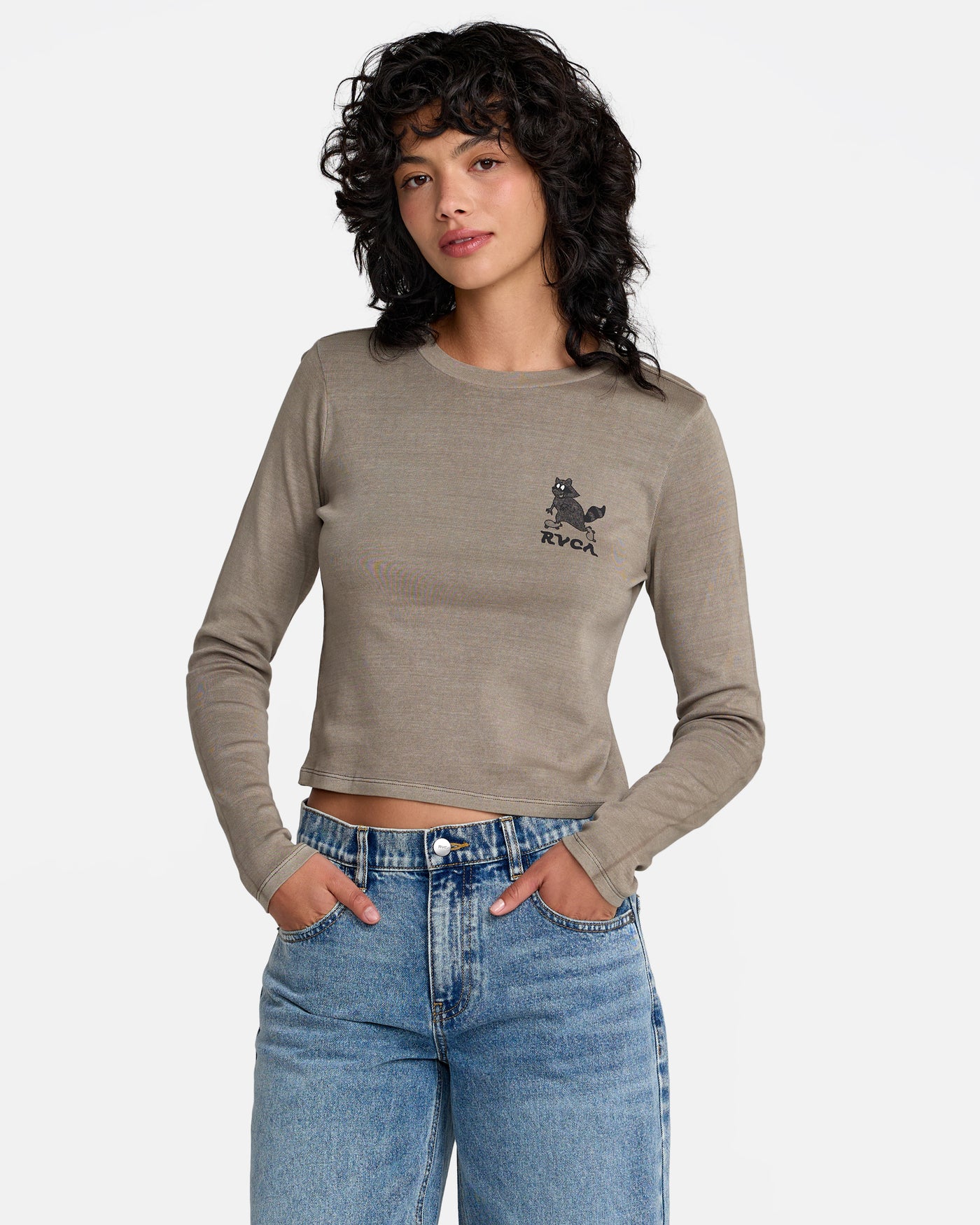 Fortune Long Sleeve Tee- RVCA